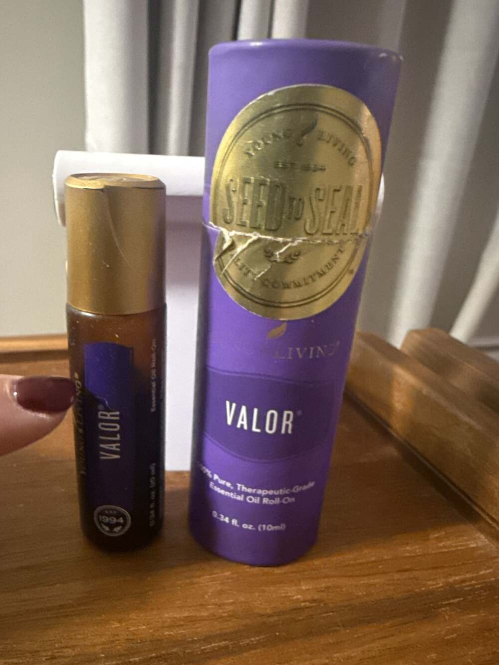 Young Living Valor Essential Oil Roll-On 10ml Size 0.34 fl oz